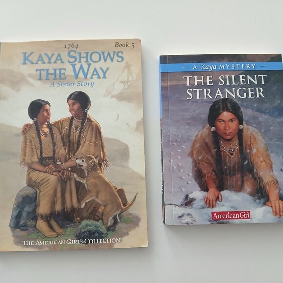 American Girl  Books- KAYA Shows The Way & KAYA The Silent Stranger - Picture 1 of 4
